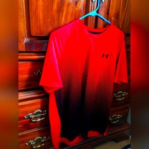 Under Armour Mens Red Shirt